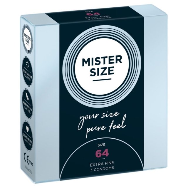 Mister Size 64  -  Kondomer-3 stk.