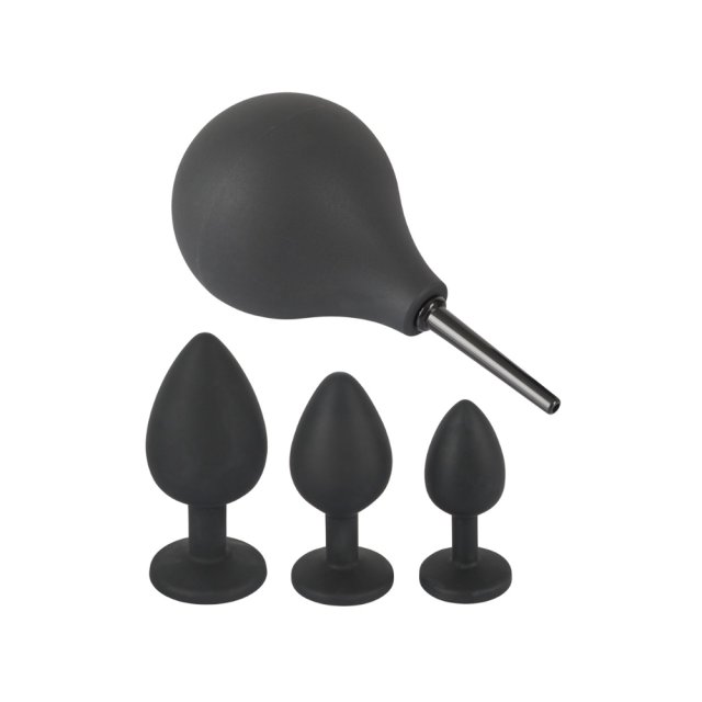 Black Velvets - Analsæt med 4-dele
