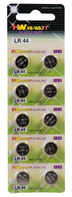 10 stk. knapcellebatterier