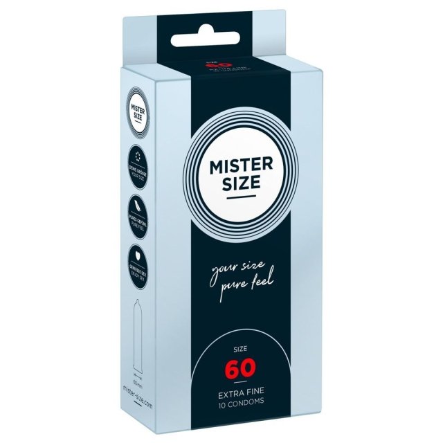 Mister Size 60  -  Kondomer-10 stk.