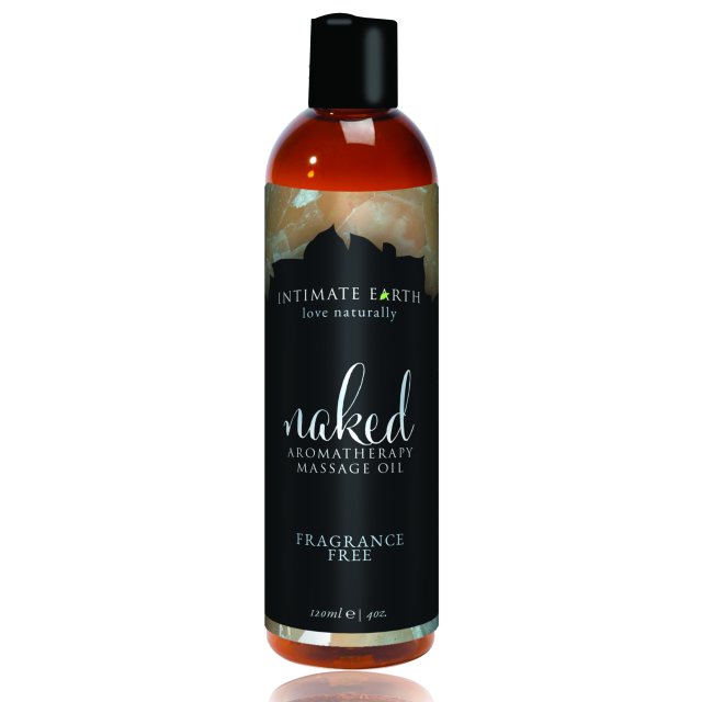Intimate Organics Naked  -  Massageolie Uden Duft - 120 ml
