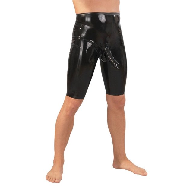 Late X Latex-bukser  -  Cykelshorts til ham-Large