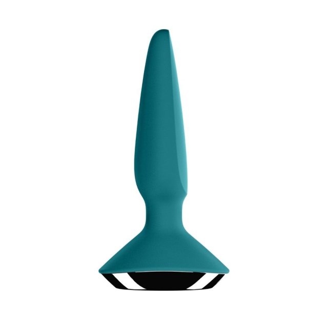 Satisfyer Plug-Ilicious 1  -  Anal-Plug med Vibration-Tyrkis