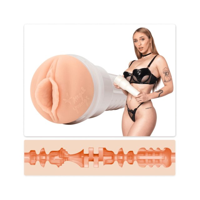 Fleshlight Girls Angel Youngs  -  Realistisk Vagina Masturbator