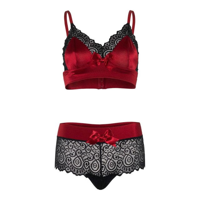 Leg Avenue bh og trusse  -  2-delt pikant lingeri-S/M