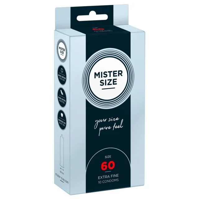 Mister Size 60  -  Kondomer-10 stk.