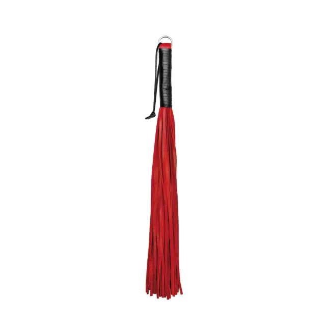 Rød Læder Flogger